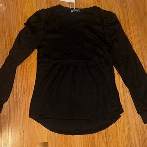 Long sleeve black shirt